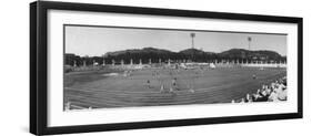 Pakistan Vs. Australia During Field Hockey at Olympics-null-Framed Photographic Print
