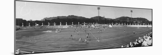 Pakistan Vs. Australia During Field Hockey at Olympics-null-Mounted Photographic Print