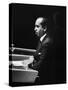 Pakistani Delegate Zulfikar Ali Khan Bhutto Speaking at the Un General Assembly-null-Stretched Canvas