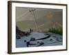 Pakistani Earthquake Survivors Walk Down from their Mountain Villages Near Kawai, Pakistan-null-Framed Photographic Print