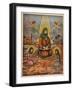 Pakistani Folk Print-null-Framed Giclee Print