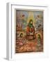 Pakistani Folk Print-null-Framed Giclee Print