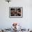 Pakistani Girls Show Their Hands Painted with Henna Ahead of the Muslim Festival of Eid-Al-Fitr-Khalid Tanveer-Framed Photographic Print displayed on a wall