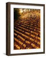 Pakistani Muslims Perform a Prayer Called "Tarawih"-null-Framed Photographic Print