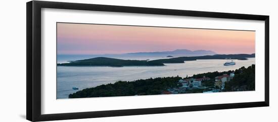 Pakleni Islands (Paklinski Islands) and Vis Island-Matthew Williams-Ellis-Framed Photographic Print