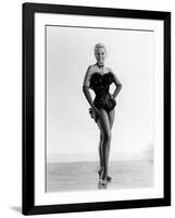 PAL JOEY, 1957 directed by GEORGE SIDNEY Kim Novak (b/w photo)-null-Framed Photo