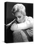 PAL JOEY, 1957 directed by GEORGE SIDNEY Kim Novak (b/w photo)-null-Stretched Canvas