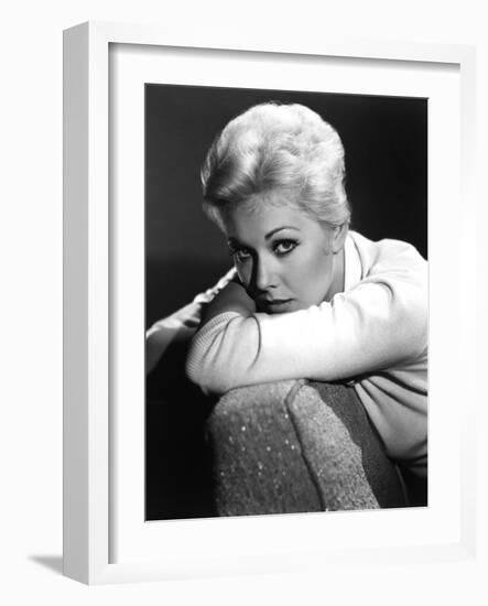 PAL JOEY, 1957 directed by GEORGE SIDNEY Kim Novak (b/w photo)-null-Framed Photo