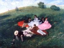 Picnic in May, 1873-Pal Szinyei Merse-Giclee Print