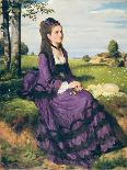 Woman in Violet, 1874-Pal Szinyei Merse-Giclee Print