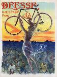 Vintage French Poster of a Goddess with a Bicycle, C.1898-Pal-Giclee Print