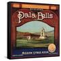 Pala Bells Brand - Bryn Mawr, California - Citrus Crate Label-Lantern Press-Framed Stretched Canvas