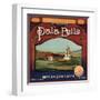 Pala Bells Brand - Bryn Mawr, California - Citrus Crate Label-Lantern Press-Framed Art Print