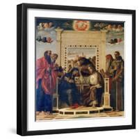 'Pala Di Pesaro' Altarpiece, C1474-Giovanni Bellini-Framed Giclee Print