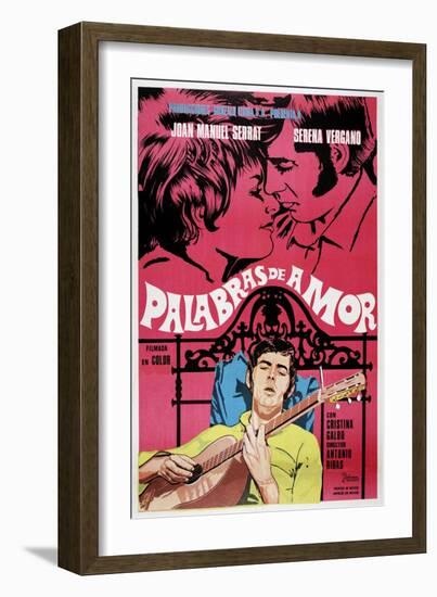 Palabras De Amor, 1968-null-Framed Giclee Print