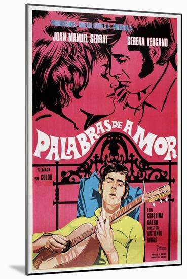 Palabras De Amor, 1968-null-Mounted Giclee Print