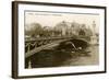 Palace and Alexander Bridge, Paris, France-null-Framed Art Print