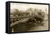 Palace and Alexander Bridge, Paris, France-null-Framed Stretched Canvas