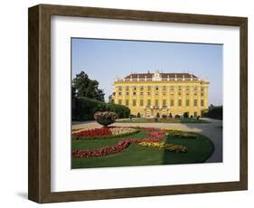 Palace and Gardens of Schonbrunn, Unesco World Heritage Site, Vienna, Austria-Philip Craven-Framed Photographic Print