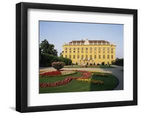 Palace and Gardens of Schonbrunn, Unesco World Heritage Site, Vienna, Austria-Philip Craven-Framed Photographic Print