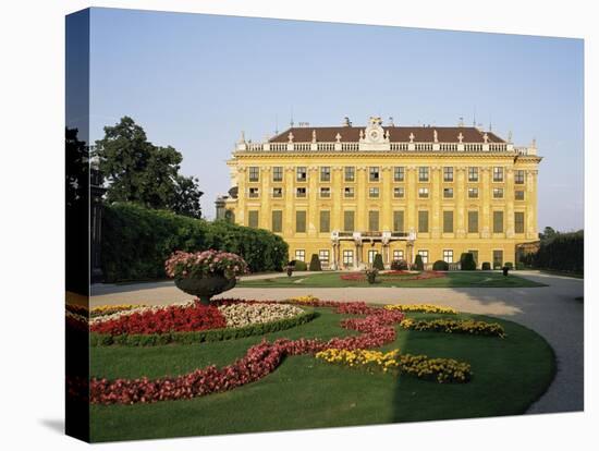 Palace and Gardens of Schonbrunn, Unesco World Heritage Site, Vienna, Austria-Philip Craven-Stretched Canvas