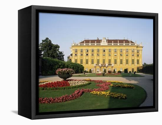 Palace and Gardens of Schonbrunn, Unesco World Heritage Site, Vienna, Austria-Philip Craven-Framed Stretched Canvas