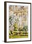 Palace and Gardens, Spain, 1912-John Singer Sargent-Framed Giclee Print