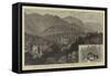 Palace and Hunting Lodge of the King of Roumania in the Carpathian Mountains-William Henry James Boot-Framed Stretched Canvas