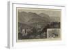 Palace and Hunting Lodge of the King of Roumania in the Carpathian Mountains-William Henry James Boot-Framed Giclee Print