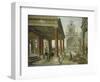 Palace Architecture with Pedestrians, 1596-Hans Vredeman de Vries-Framed Giclee Print