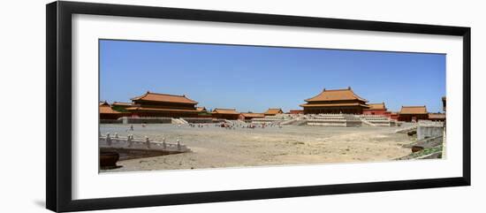 Palace Area of the Forbidden City in Beijing in Hebei Province, People's Republic of China-null-Framed Photographic Print