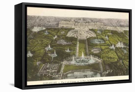 Palace at Versailles, France-null-Framed Stretched Canvas