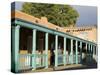 Palace Avenue, Santa Fe, New Mexico, United States of America, North America-Richard Cummins-Stretched Canvas