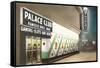 Palace Club, Gambling in Reno, Nevada-null-Framed Stretched Canvas