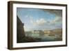 Palace Embankment as Seen from the Peter and Paul Fortress, 1794-Fyodor Yakovlevich Alexeyev-Framed Giclee Print