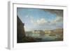 Palace Embankment as Seen from the Peter and Paul Fortress, 1794-Fyodor Yakovlevich Alexeyev-Framed Giclee Print