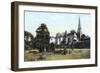 Palace Gardens, Chichester, C1900s-C1920S-null-Framed Giclee Print