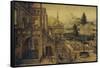 Palace Gardens with Poor Lazarus-Hans Vredeman de Vries-Framed Stretched Canvas