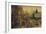 Palace Gardens with Poor Lazarus-Hans Vredeman de Vries-Framed Art Print