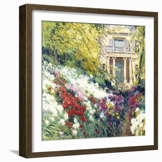 Palace Gardens-Malva-Framed Giclee Print