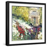 Palace Gardens-Malva-Framed Giclee Print