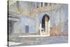 Palace Gate, Gujarat-Lucy Willis-Stretched Canvas