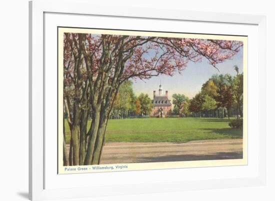 Palace Green, Williamsburg, Virginia-null-Framed Premium Giclee Print