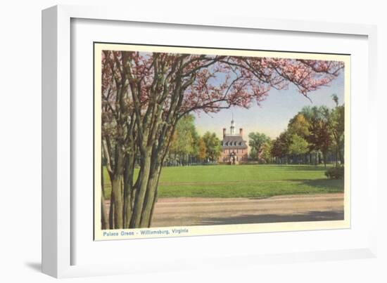 Palace Green, Williamsburg, Virginia-null-Framed Art Print