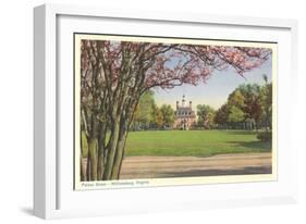 Palace Green, Williamsburg, Virginia-null-Framed Art Print