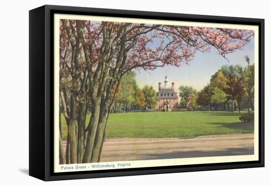 Palace Green, Williamsburg, Virginia-null-Framed Stretched Canvas