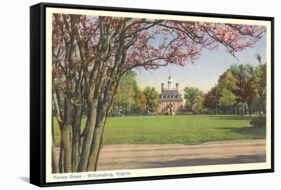 Palace Green, Williamsburg, Virginia-null-Framed Stretched Canvas