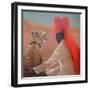 Palace Guard + Cheetah-Lincoln Seligman-Framed Giclee Print