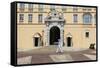 Palace Guard, Palais Princier, Monaco-Ville, Monaco, Europe-Amanda Hall-Framed Stretched Canvas