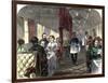 Palace Hotel Dining Car on the Union Pacific Railroad, 1869-null-Framed Giclee Print